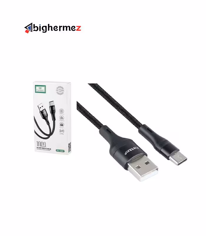 کابل شارژ TYPE-C فست شارژ ارلدام مدل EC-160C