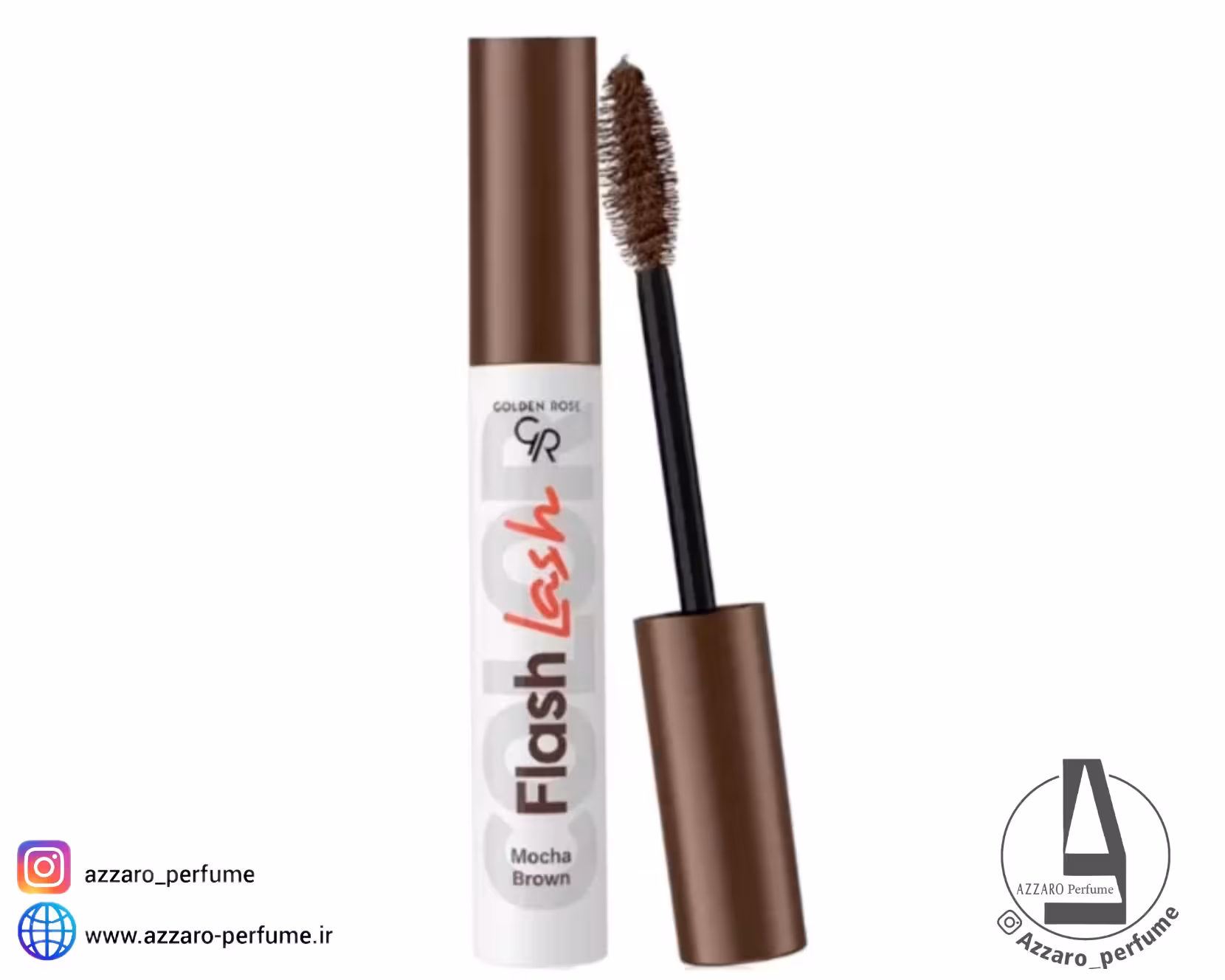 ریمل قهوه ای گلدن رز Mocha Brown شماره 08 حجم 9 میل
