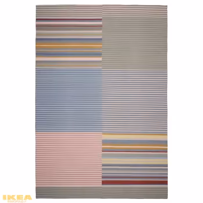 فرش مسطح دستباف مدل BUDDINGE | برند ایکیا | ارسال 5 روز کاری