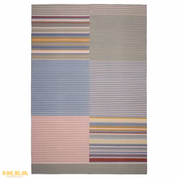 فرش مسطح دستباف مدل BUDDINGE | برند ایکیا | ارسال 5 روز کاری