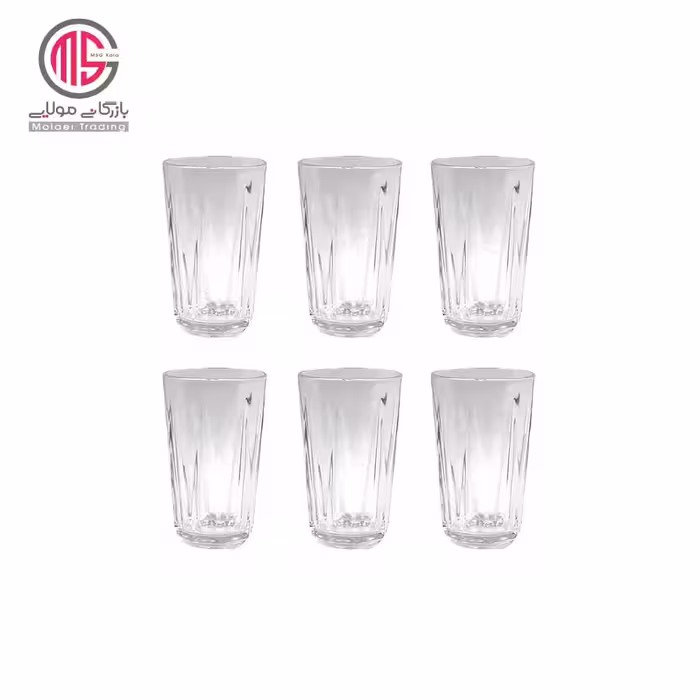 لیوان بلند مارسی 6 عددی زنگان