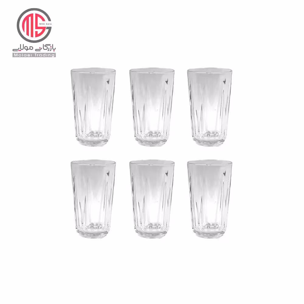 لیوان بلند مارسی 6 عددی زنگان