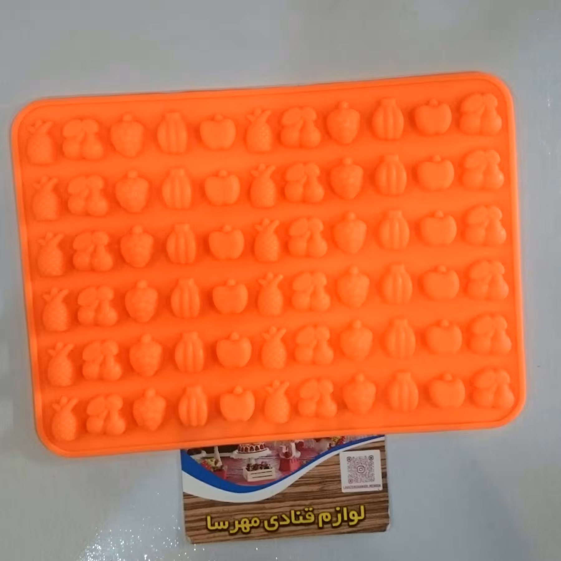 قالب پاستیل سیلیکونی میوه جات 2