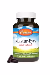 سافت‌ ژل Moistur-Eyes برند Carlson - بسته 90 عددی
