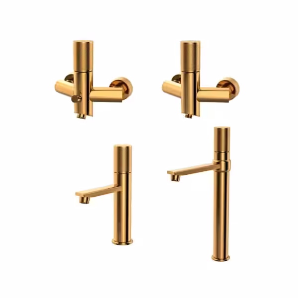 ست چهارتکه شیرآلات کسری مدل کراون