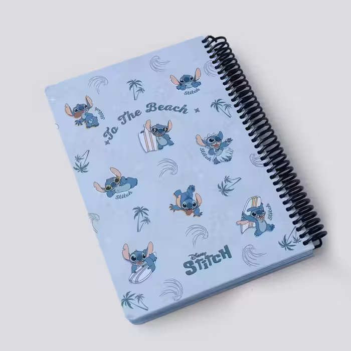 دفتر 100 برگ خط دار گالینگور استیچ آبی لانگو (Lango)