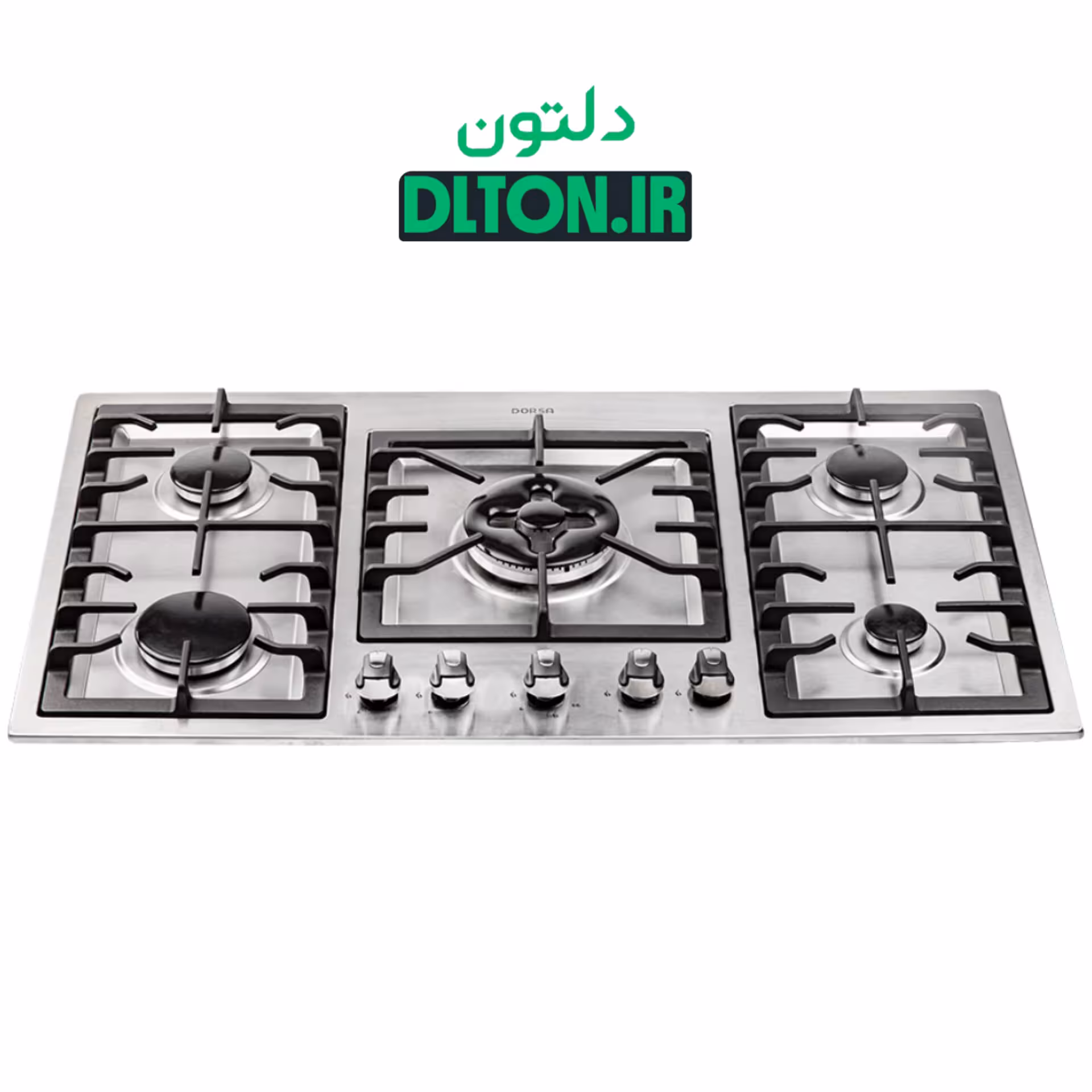 اجاق گاز استیل درسا مدل رادین DG2201-5M