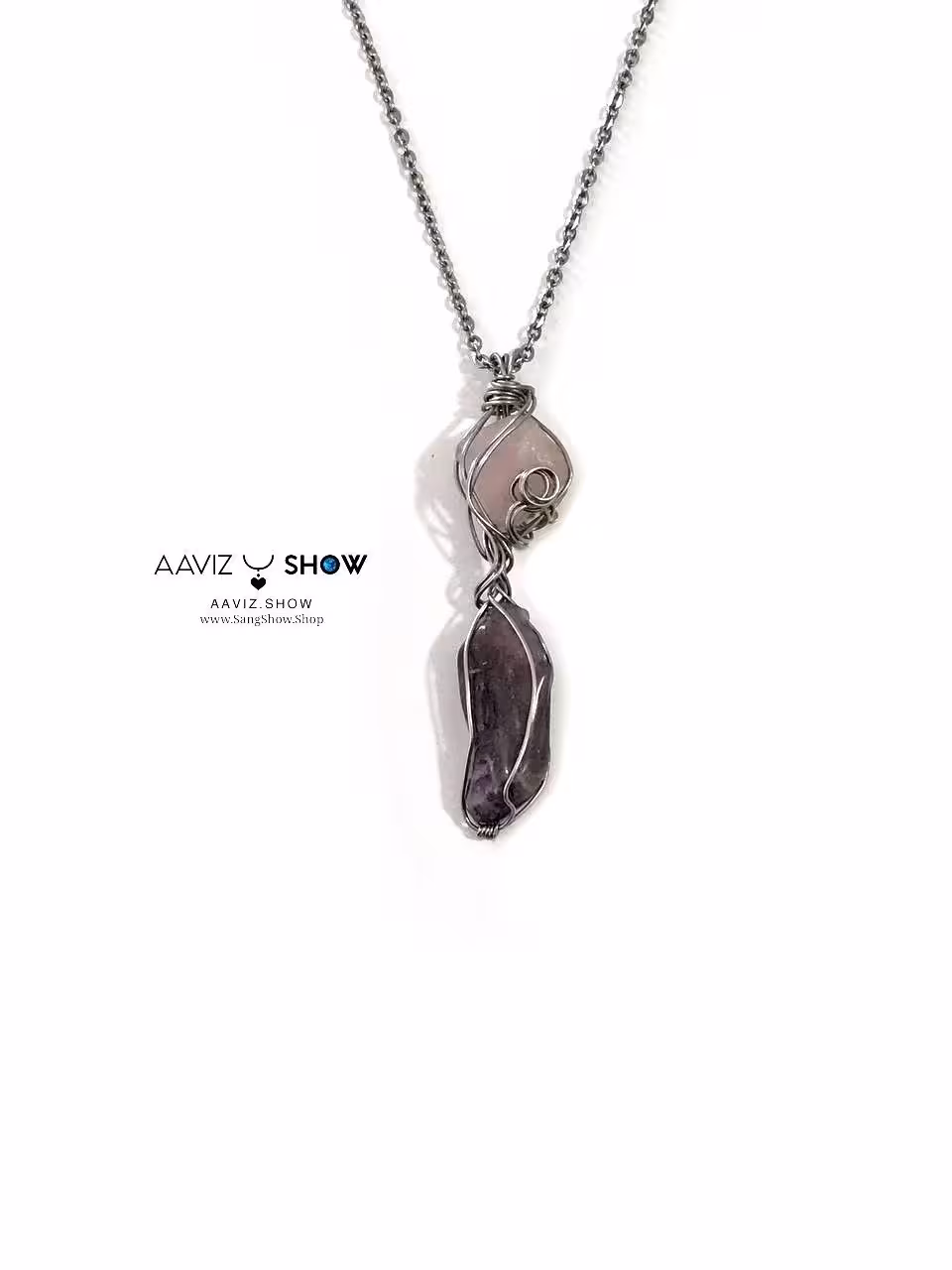 آویز عشق و آرامش ترکیبی نمونه استثنایی و اصل و معدنی A1112