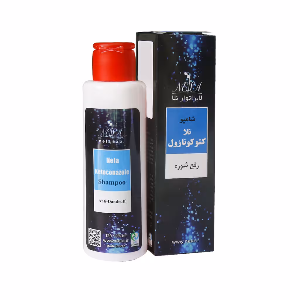 نلا شامپو ضد شوره کتوکونازول 120mL