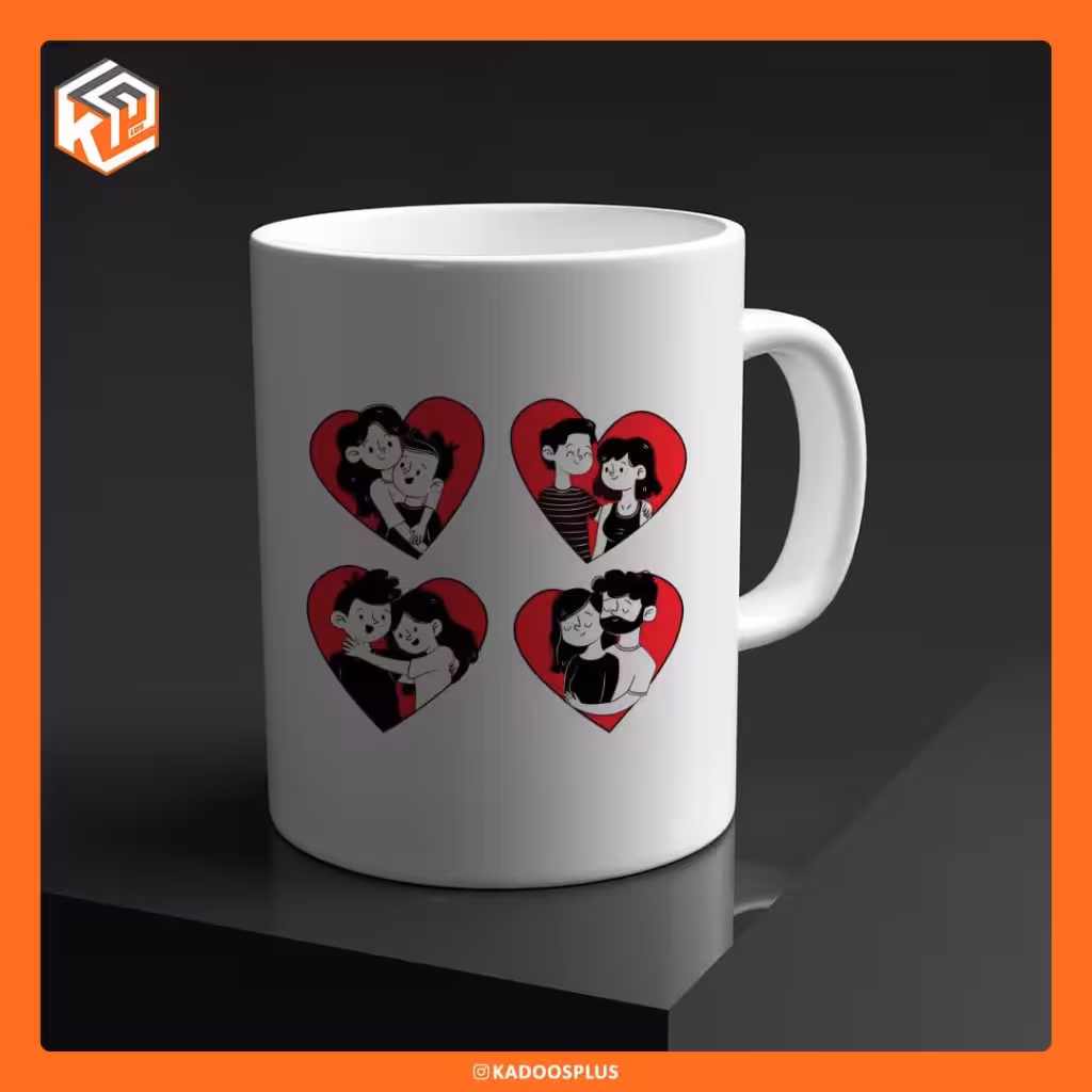 ماگ ولنتاین طرح 10