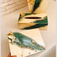 ست و سرویس سطل و جادستمالی و جاکلیدی جهیزیه عروس