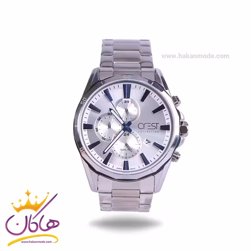 ساعت کرست مردانه بند استیل مدل 6232/1
