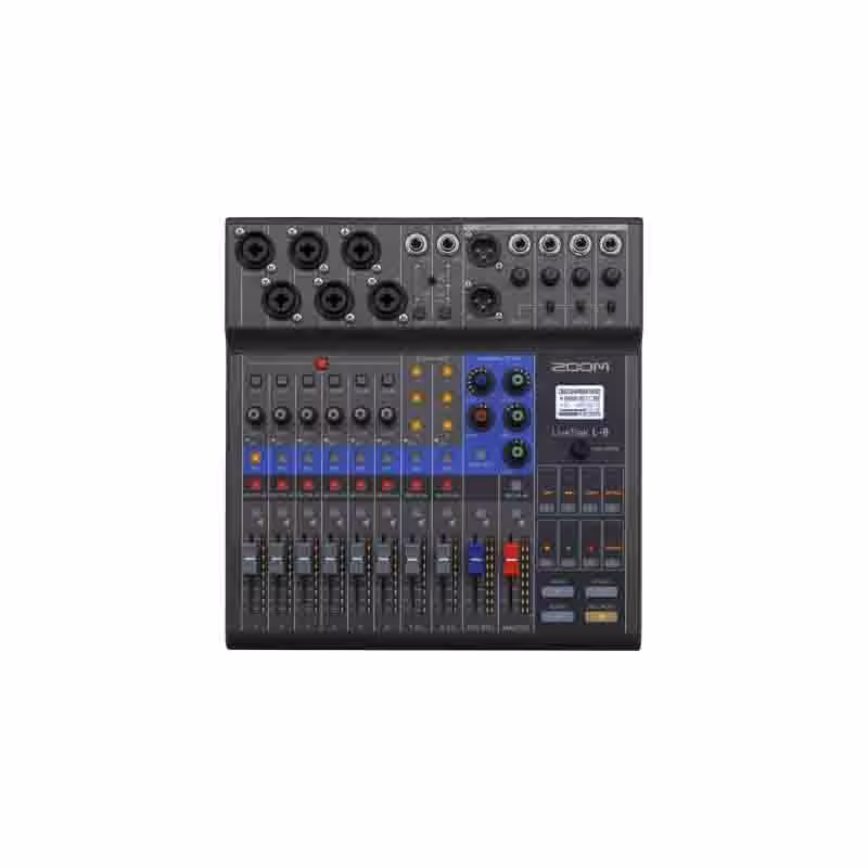 میکسر رکوردر مولتی ترک زوم مدل ZOOM LIVETRAK L-8