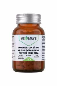 قرص منیزیم سیترات و ویتامین ب 6 Venatura – بسته 60 عددی