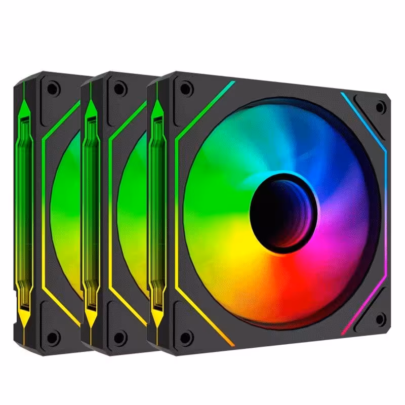 فن کیس لاجی کی LogiKey F325 ARGB 12*12 بسته 3 عددی