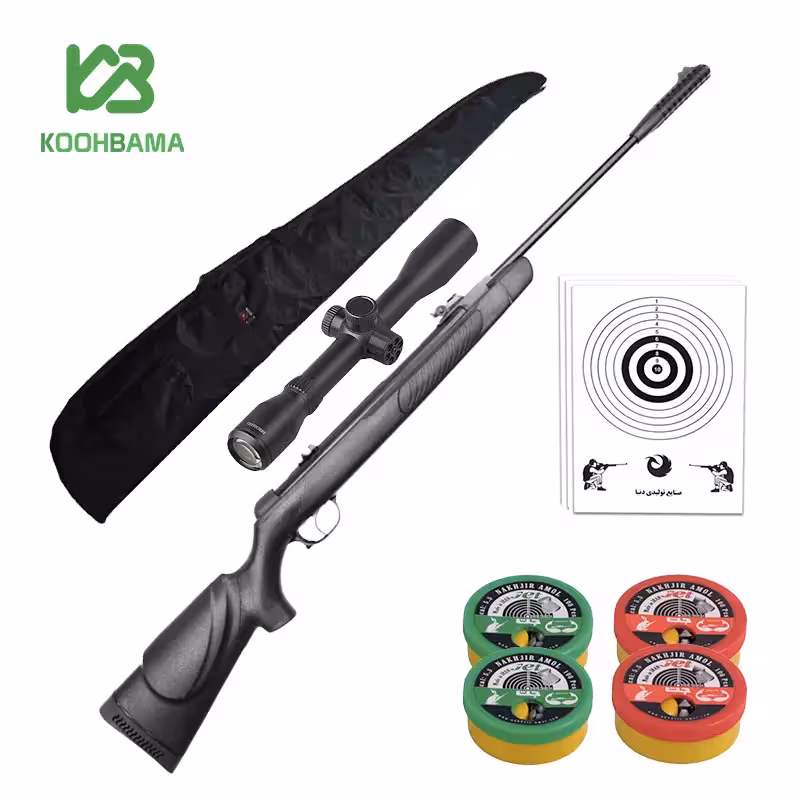 ست تفنگ بادی کرال N01 کالیبر 5.5 به همراه دوربین دیسکاوری و لوازم