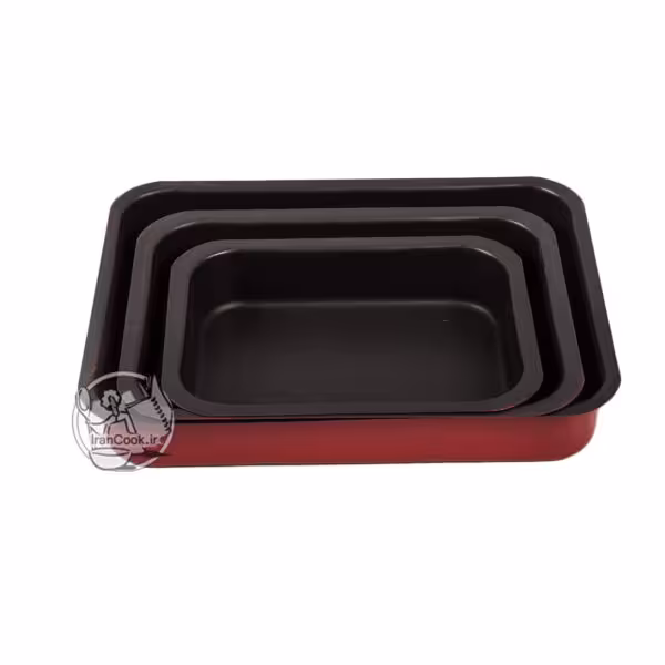 قالب تفلون 3 تیکه مستطیل