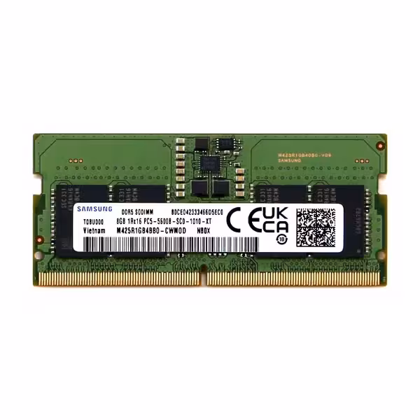 رم لپ تاپ DDR5 تک کاناله 4800 مگاهرتز Samsung ظرفیت 8 گیگابایت