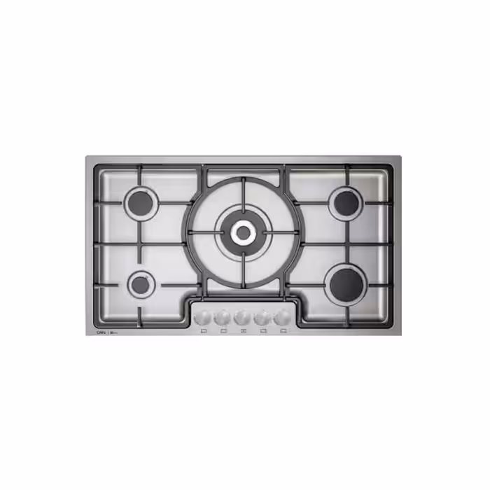 اجاق گاز استیل 5 شعله (multi steps) کن مدل بتریا ایتالیا