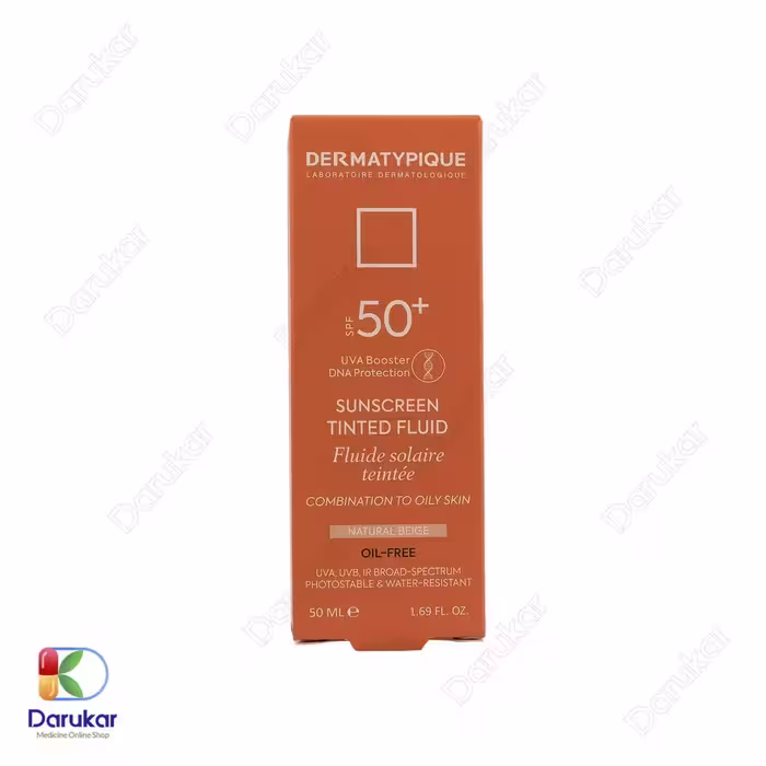 فلوئید ضد آفتاب رنگی پوست چرب درماتیپیک SPF50
