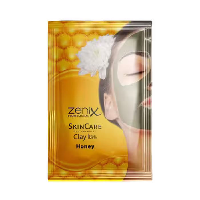 ماسک شاداب کننده خاک رس و عسل زنیکس Zenix ساشه ای