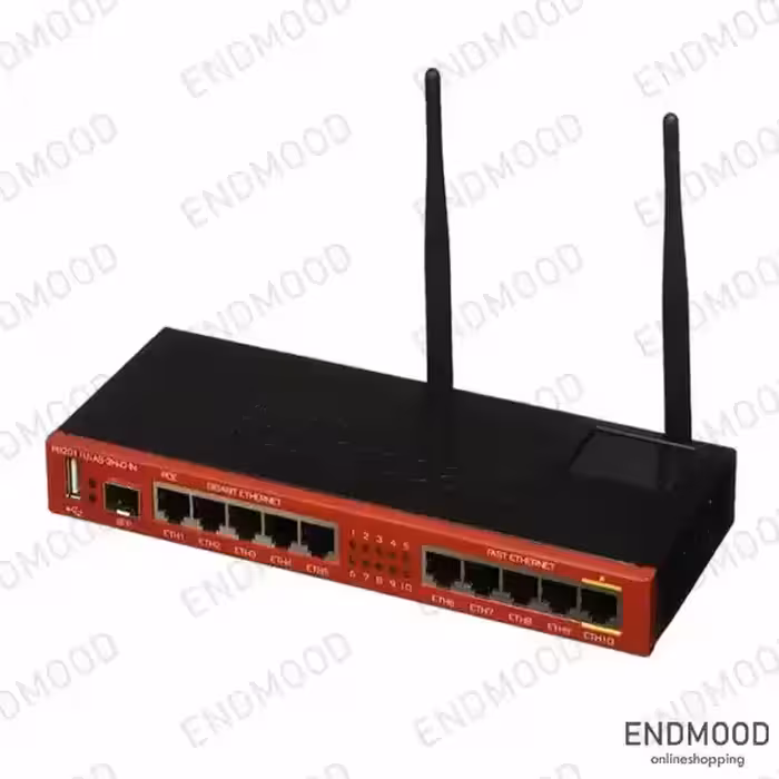 روتر وایرلس 10 پورت میکروتیک Mikrotik RB2011UiAS-2HnD-IN