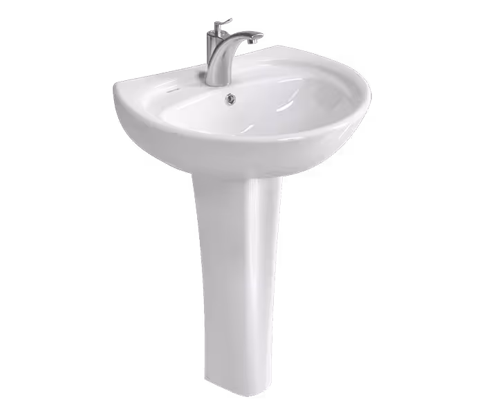 روشویی پایه دار چینی کرد مدل آرین