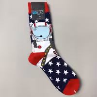 جوراب ساقدار مردانه ماکسیو طرح فضانورد