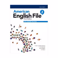 American English File 2 (3rd) SB+WB+QR انگلیش فایل قطع رحلی