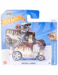 ماشین دکوری مدل Birthday Burner Brown برند Hot Wheels