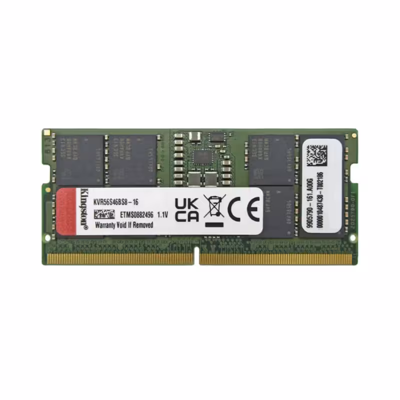 رم کینگستون مدل FURY  با ظرفیت 16گیگابایت فرکانس 5600 مگاهرتز تک کاناله