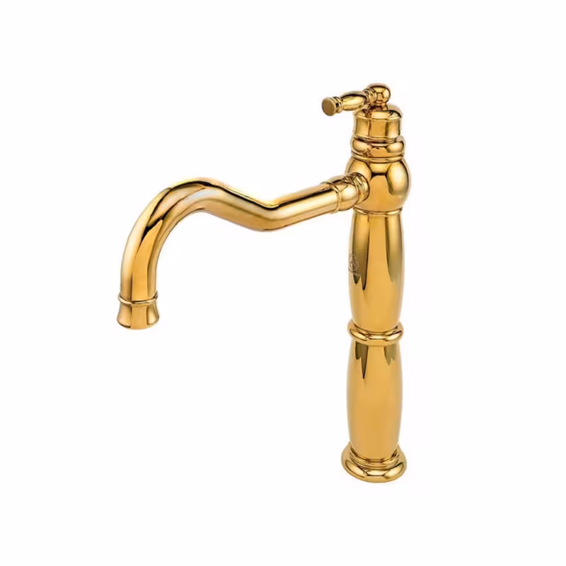 شیر ظرفشویی  قهرمان مدل آنتیک طلایی