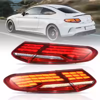 جفت چراغ عقب اسپرت مرسدس بنز 2021-2015 C-Class coupe