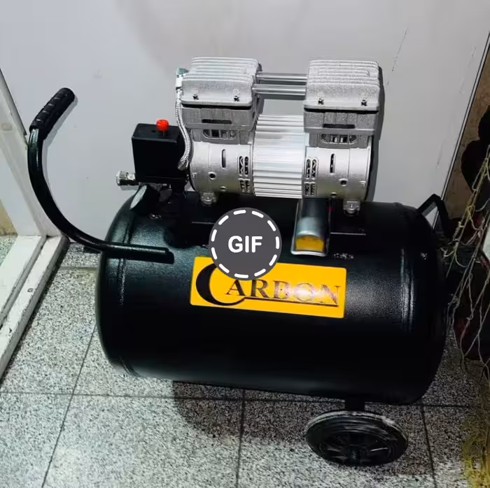کمپرسور 100 لیتری سایلنت موتور 750 وات کربن