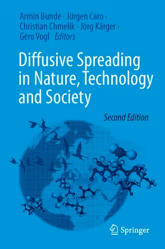 خرید و دانلود نسخه کامل کتاب Diffusive Spreading in Nature, Technology and Society