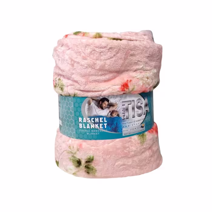 پتو مسافرتی ژله ای دو نفره تیسا مدل لایف سایز 200*220