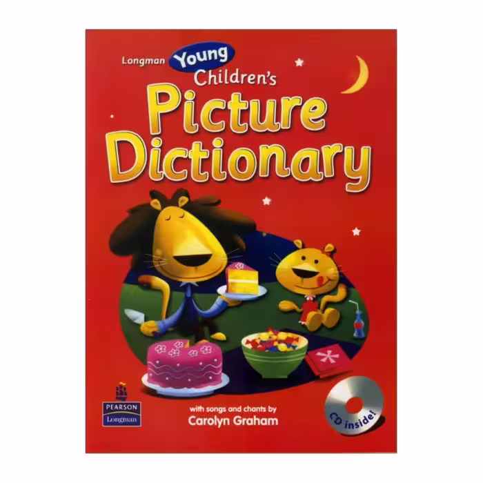 کتاب Longman Young Childrens picture Dictionary اثر Garolin Graham انتشارات لانگمن رحلی 