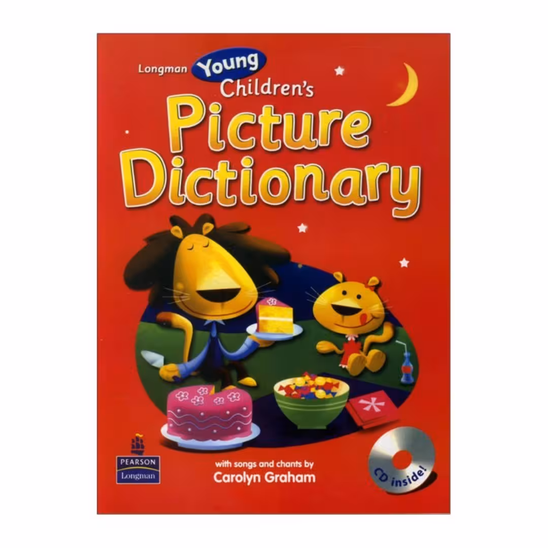 کتاب Longman Young Childrens picture Dictionary اثر Garolin Graham انتشارات لانگمن رحلی 