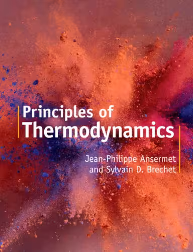 خرید و دانلود نسخه کامل کتاب Principles of thermodynamics