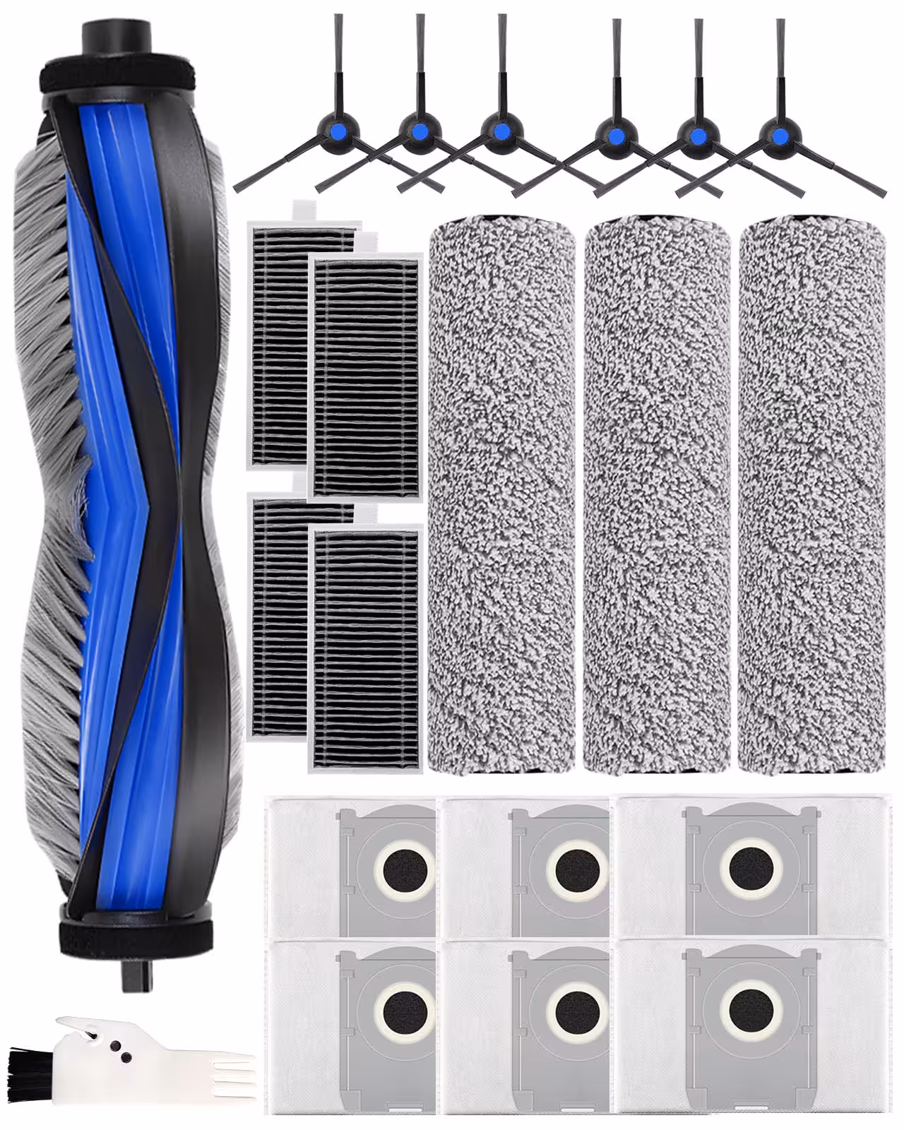اکسسوری جارو رباتیک اکووکس مناسب مدل Ecovacs Deebot X8, X8 PRO Omni (ارسال 10 الی 15 روز کاری)