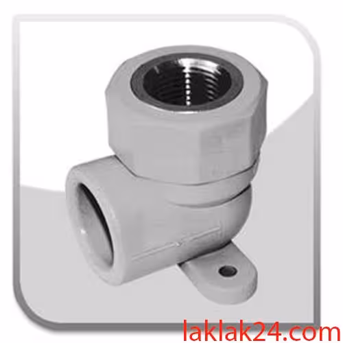 زانو يکسربوشن فلزي  اتويي ديواري آذين 1/2*25