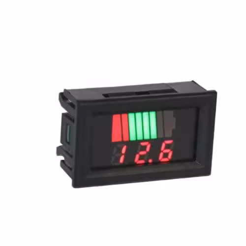 ماژول نمایشگر و سطح ولتاژ باتری 12 الی 60 ولت