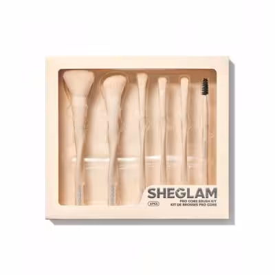 ست براش آرایشی 8 عددی SHEGLAM مدل Pro Core