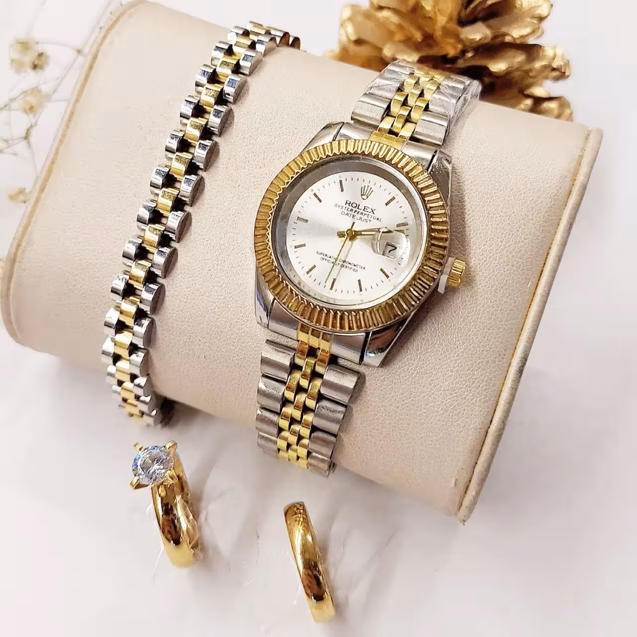 ست ساعت دستبند رولکس
