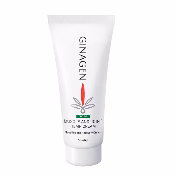 کرم تسکین دهنده با عصاره شاهدانه ژیناژن Soothing Cream With Hemp Extract