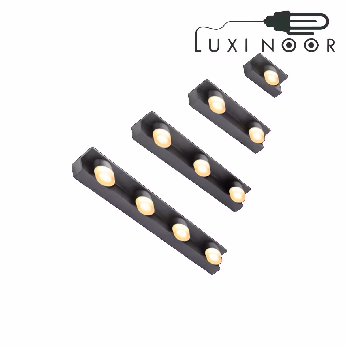 چراغ دیواری بالا آینه و بالا تابلو مدرن لوکس فلزی روشا کد 20