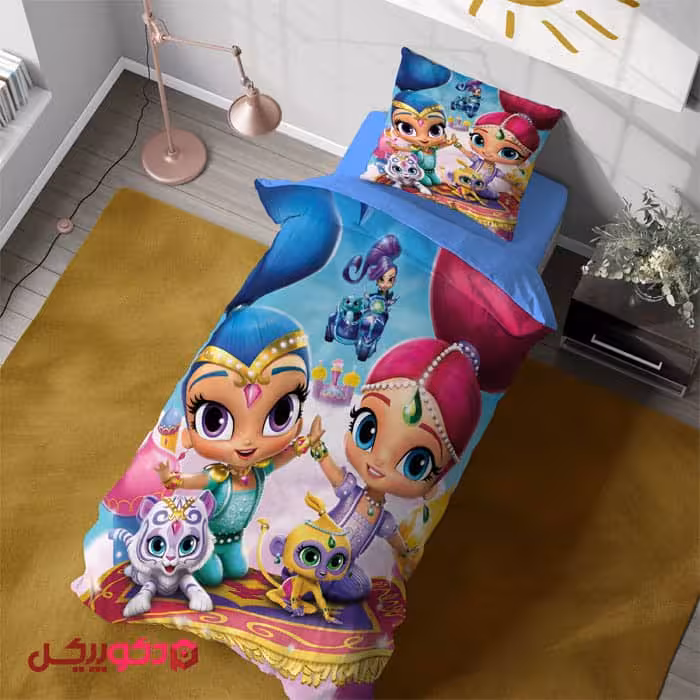 روتختی سه بعدی طرح کارتونی دخترانه BD77
