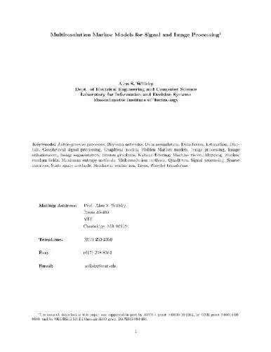 خرید و دانلود نسخه کامل کتاب Multiresolution Markov models for signal and image processing