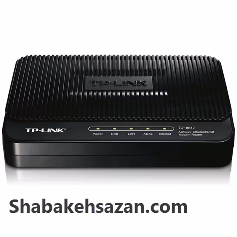 مودم-روتر  ADSL2 تی پی-لینک مدل TD-8817_V4