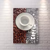 تابلو شاسی طرح قهوه کافه BAs-7550
